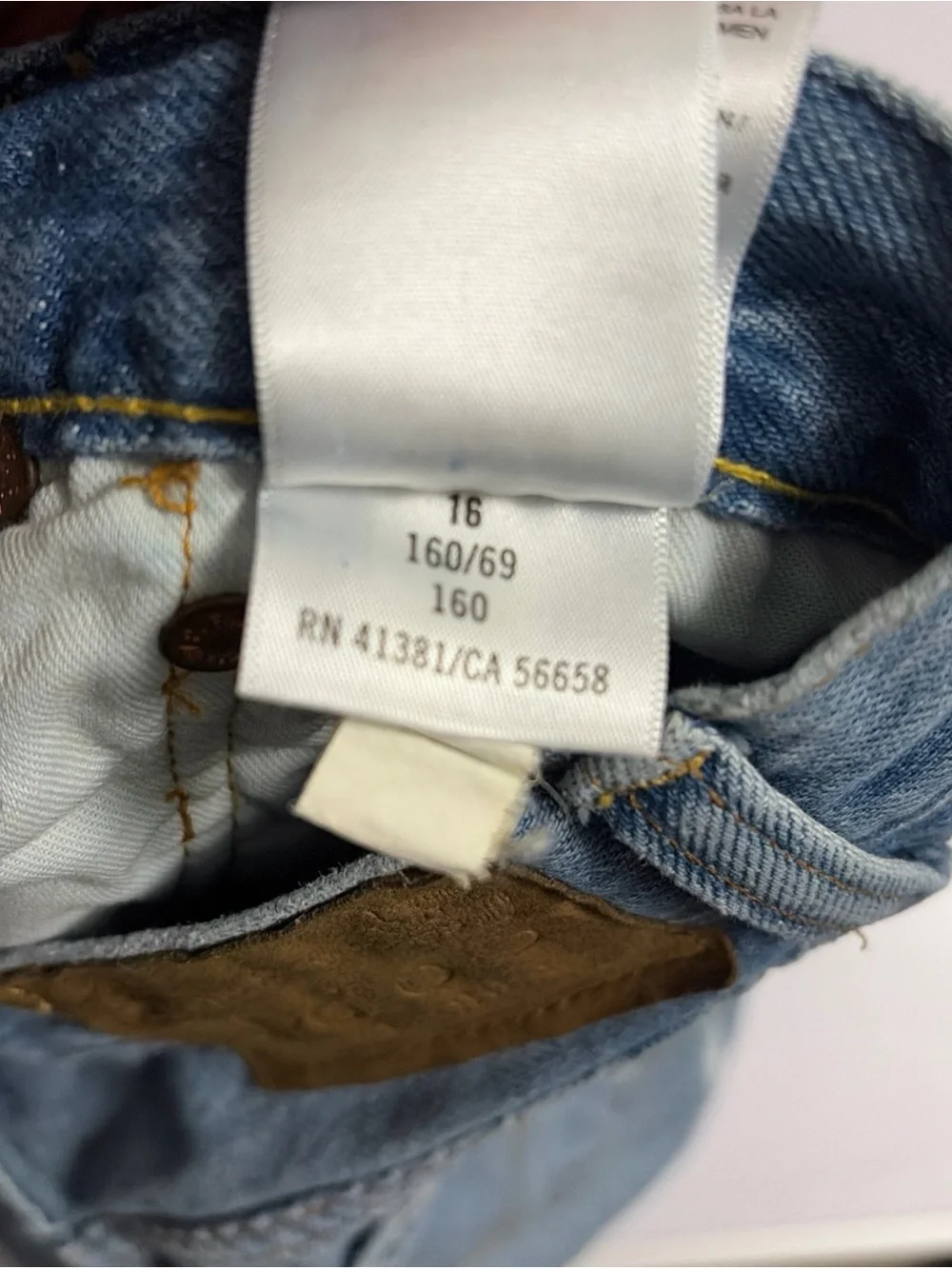 Polo by Ralph Lauren Light Blue Denim Shorts with Multicolor Paint Splatters